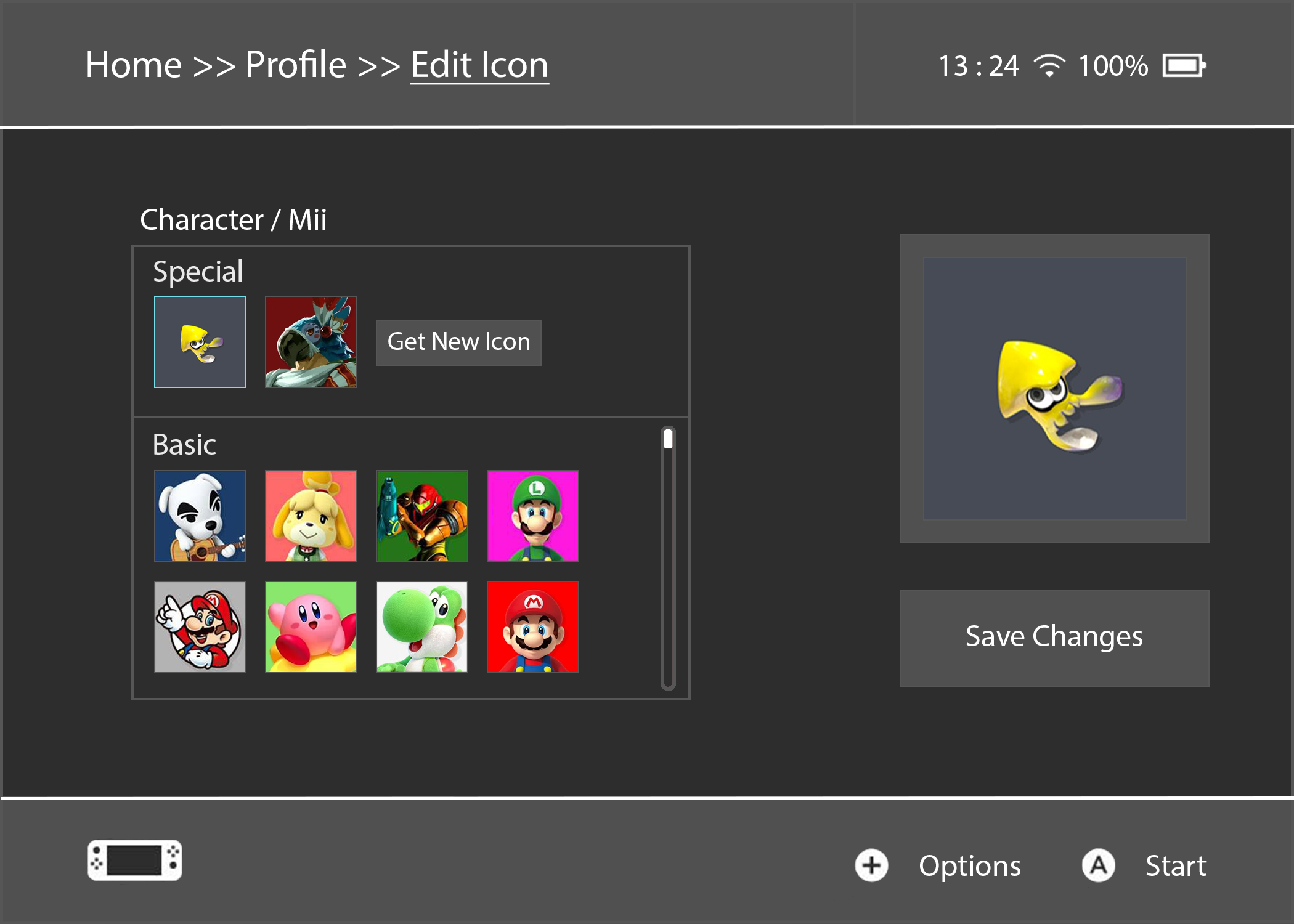 Redesigned Interface Screenshot